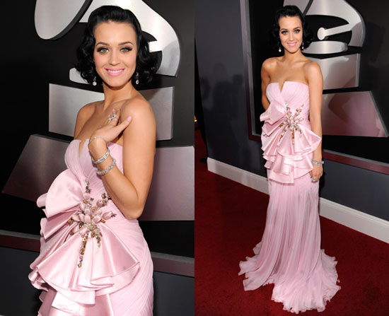 Hot Spicy American Singer katy perry In Gown