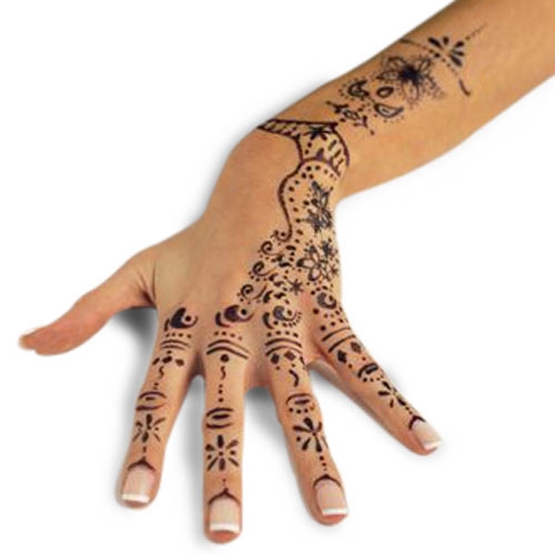 persian tattoo. Henna is a Persian word,