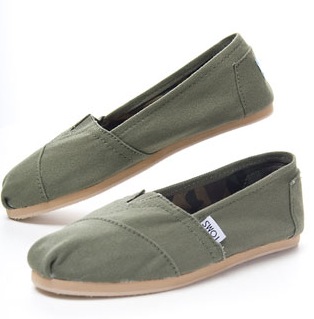 cloth slip on shoes