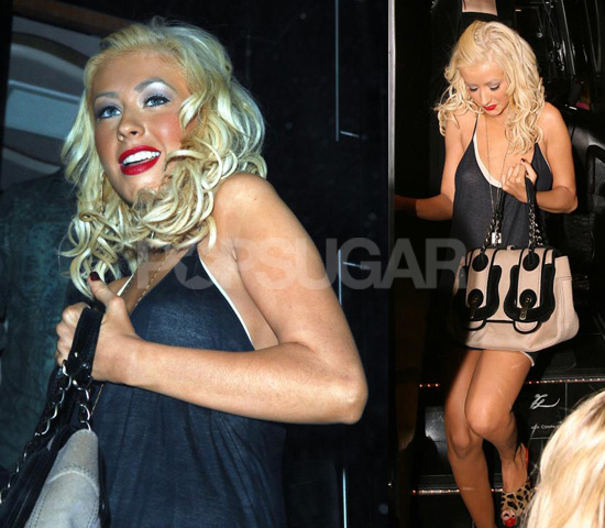 When Christina Aguilera had jet-black hair a few years back, 