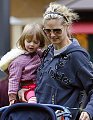 Heidi Klum and two of her three little bebes spent the afternoon shopping in LA 