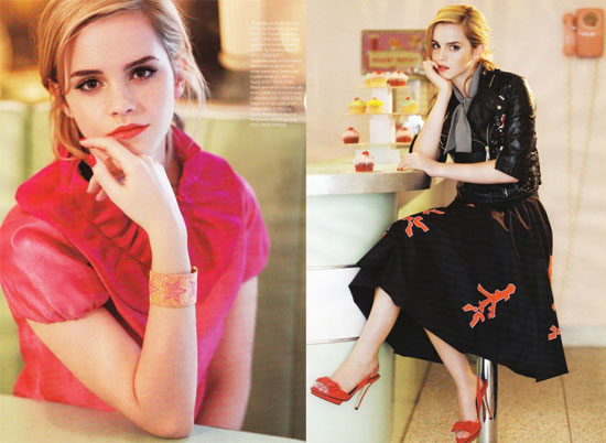 In the article Emma talks about her projects growing up and her sense of