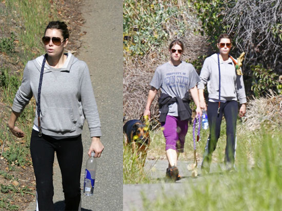 jessica biel workout pics. seeing Jessica out walking