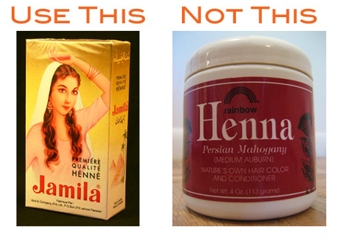 Putting henna in your hair can be a bit messy but the color is absolutely