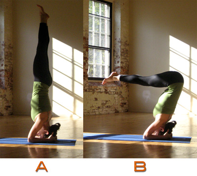 POPSUGAR  name Strike  Headstand Pose: B and poses  A Yoga a and Fitness yoga