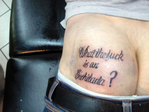 Another Contender For Dumbest Tattoo Ever Popsugar Love And Sex