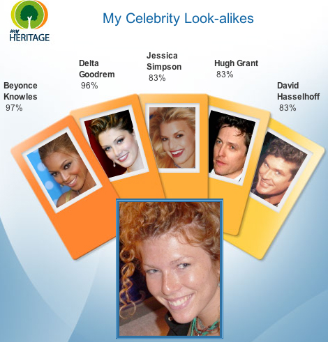 Photo  Celebrity on Myheritage Com Has Alot Of Other Great Features Including Creating