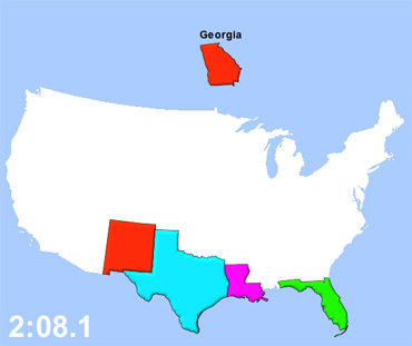 United States Map Games