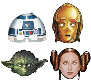 If you're feeling geek-inspired check out more Star Wars masks like the ones