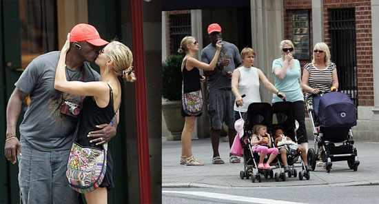heidi klum and seal family. family (and Heidi and Seal