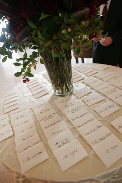 The seating arrangements at weddings can be a daunting task