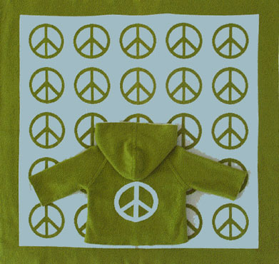 symbols of peace. symbols like peace signs,