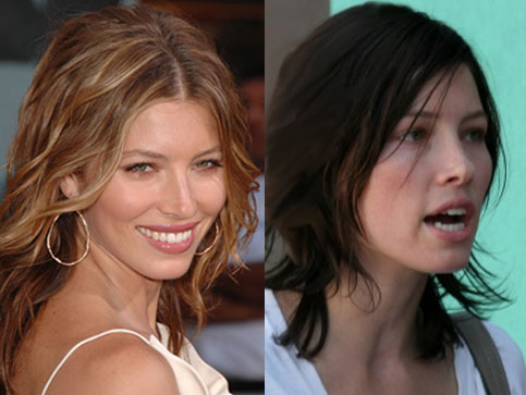 Do You Like Jessica Biel Better With Light or Dark Brown Hair?
