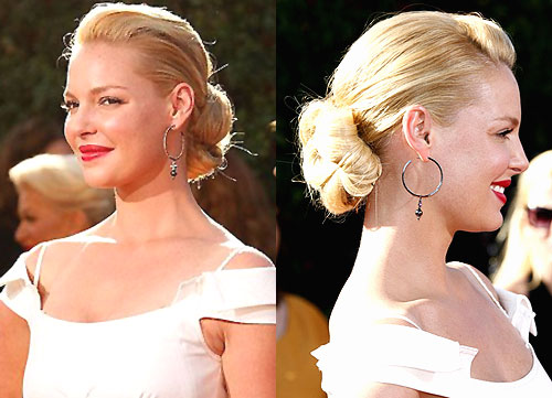 The chignon is an age-old hairstyle associated with classical sophistication 