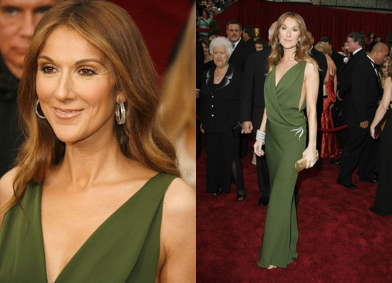 Oscars Red Carpet: Celine Dion