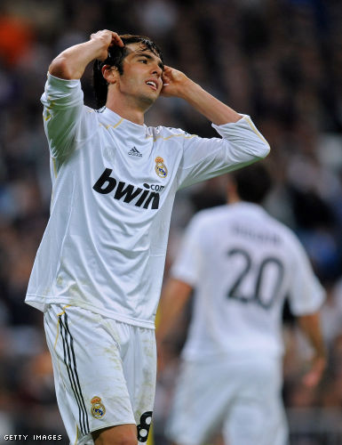 Brazilian Real Madrid star Kaká will not play in the next phase of the 
