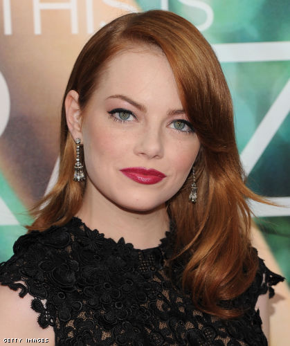 Emma Stone attends the premiere of Crazy Stupid Love on July 19 